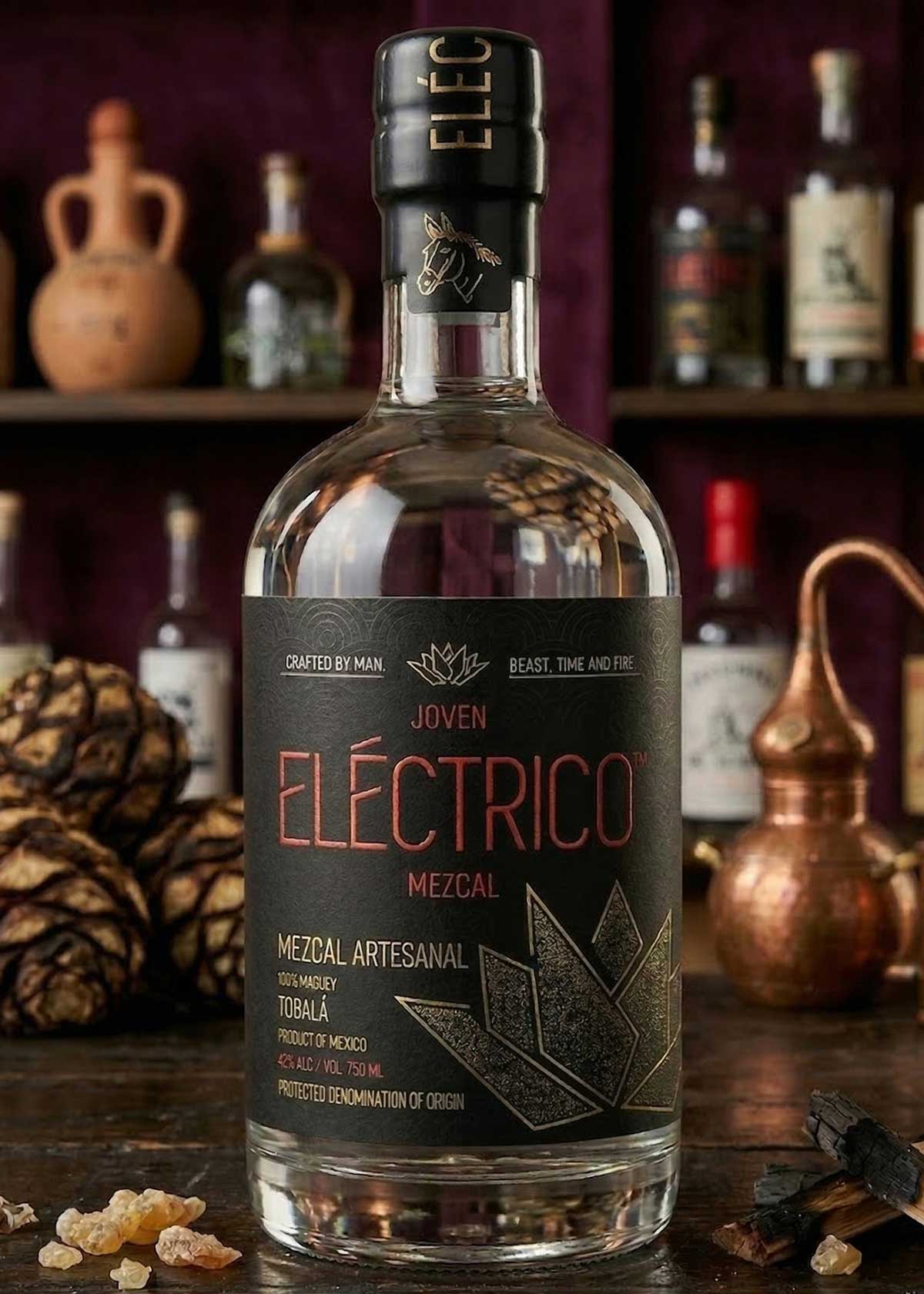 Mezcal Tobalá Joven bottle
