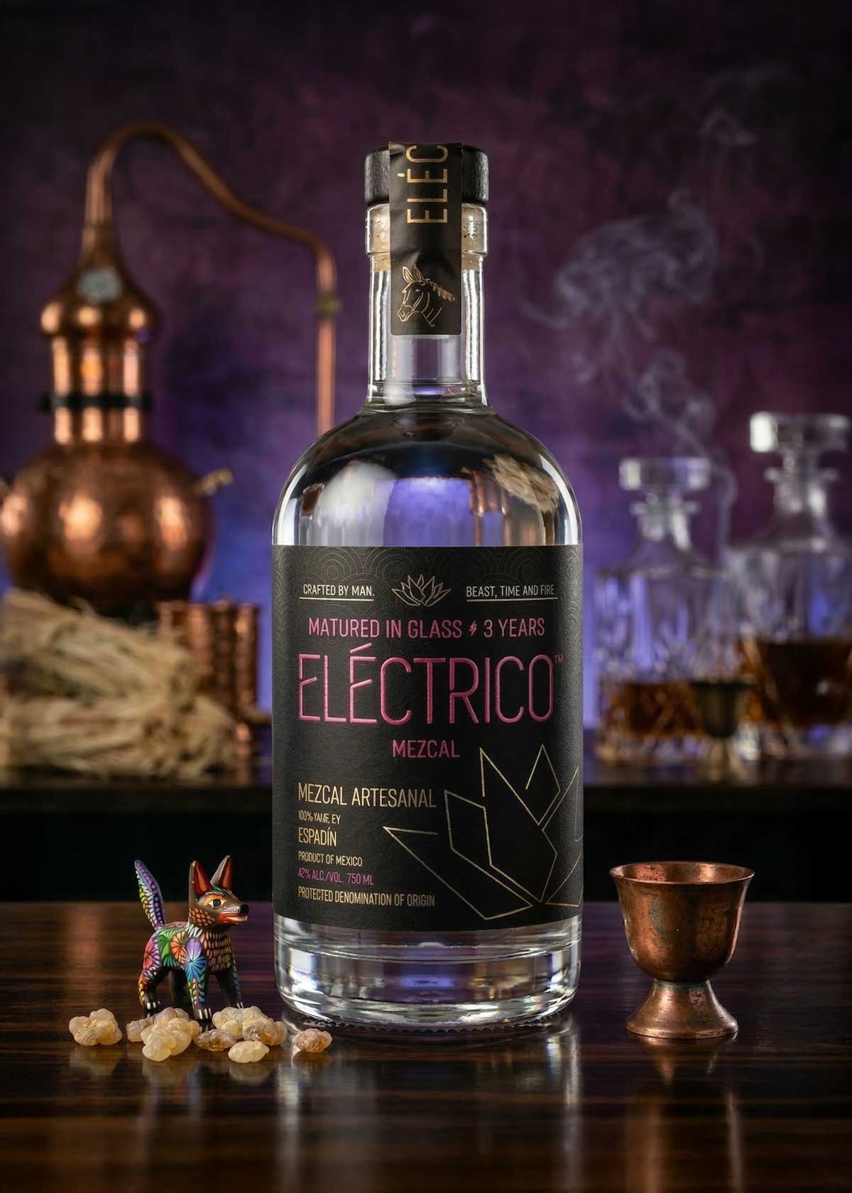 Mezcal Espadín matured 3 years bottle