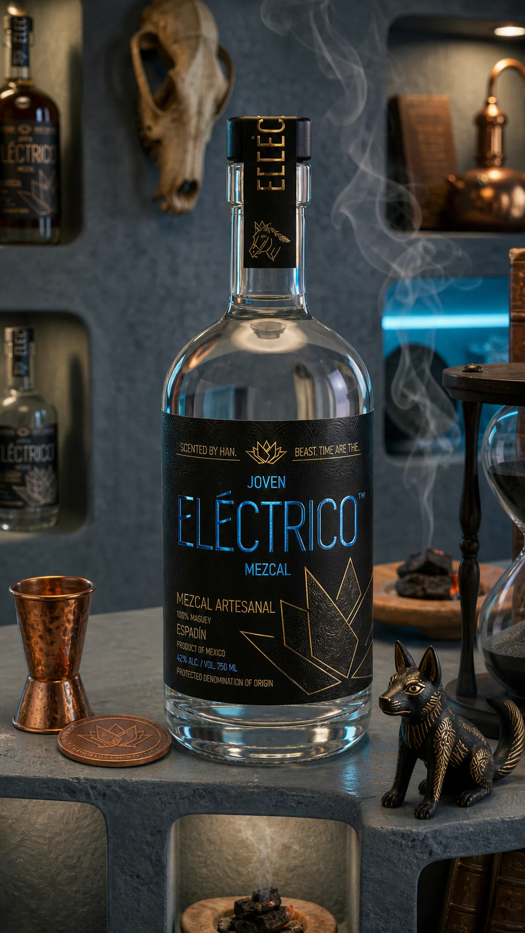 Mezcal Espadín Joven bottle