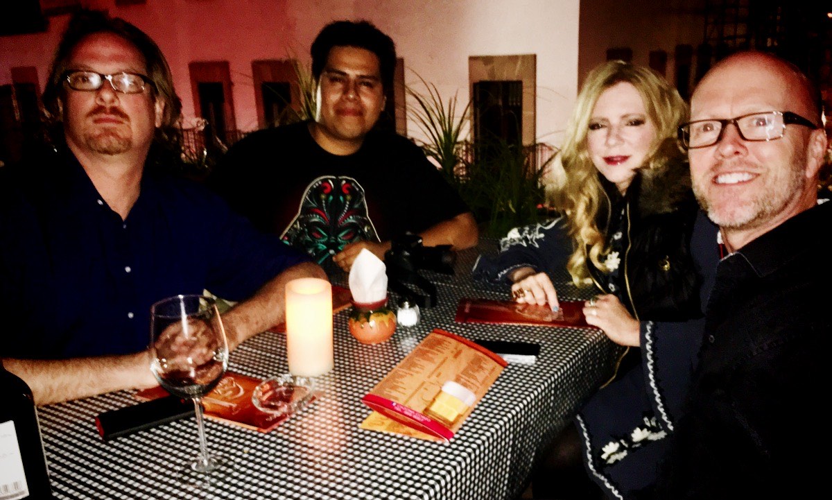 dining by candlelight